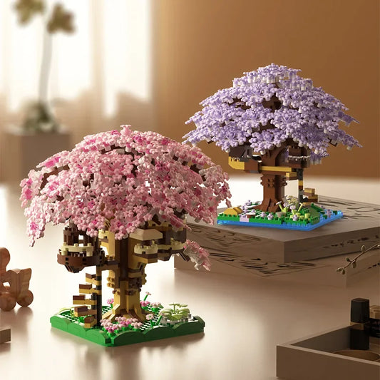 Mini Cherry Blossom Tree House Building Kit